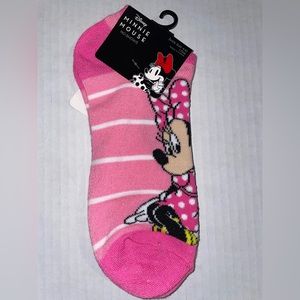 3/$15 Minnie Mouse no show socks